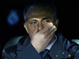 ''Con un título no es suficiente para alimentarme ni a mí ni al Madrid'', dijo el técnico. EFE /