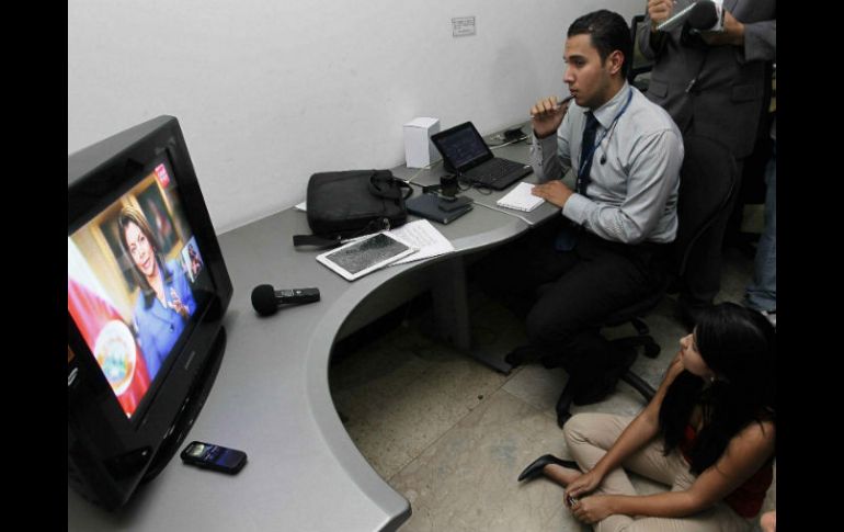 Laura Chinchilla ofrece mensaje televisado a nivel nacional para aclarar acciones relacionadas con el caso. ARCHIVO /