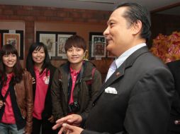 El embajador Andrea Sing Ying Lee (en la imagen) ya ha visitado el municipio de Mexquitic. ARCHIVO /