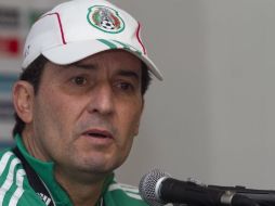 José Manuel de la Torre dice que están a un punto de la zona de la clasificación y a dos de ser líderes. ARCHIVO /