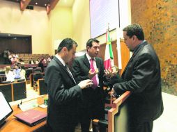 Los panistas José Luis Munguía (izquierda) y Hernán Cortés (derecha) están identificados con grupos distintos dentro de su partido. EL INFORMADOR /