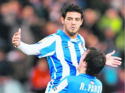 En la actualidad, Carlos Vela es el mejor jugador de la Real Sociedad, cuarto lugar de España. EFE /