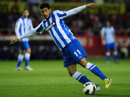Carlos Vela podría ver desde la tribuna el partido contra los merengues. AFP /