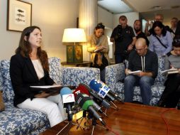 La abogada de la familia ha dado a conocer la noticia en una rueda de prensa. EFE /