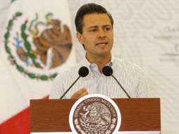 Peña Nieto considera que con el Pacto se aceleran los cambios estructurales que el país necesita. NTX /