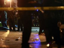 En el lugar se encontraron dos casquillos. ARCHIVO /