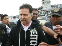 Alfonso Portillo se convirtió en el primer ex gobernante expulsado a Estados Unidos. AFP /