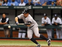 Brett Gardner, en la imagen, Lyle Overbay y Jayson Nix remolcan dos carreras cada uno para los Yankees. AFP /