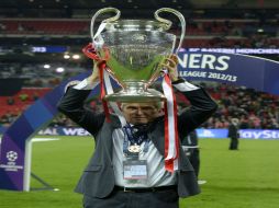 Después de ganar la Champions, Jupp Heynckes llavará a su equipo a disputar la Supercopa. AFP /