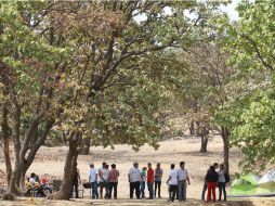 Campistas y autoridades difieren de los motivos por los que se levantó el campamento. EL INFORMADOR /