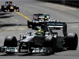 Nico hace historia y devuelve la confianza a Mercedes en el Gran Premio de Mónaco. AP /