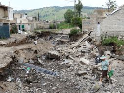 Fue reportada la desaparición de Rubén Saavedra Ríos, de 59 años, quien fue arrastrado por la corriente de un canal. ARCHIVO /