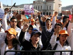 Exigirán la liberación de sus compañeros acusados del secuestro de dos menores. ARCHIVO /