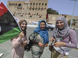 El estudio de HRW parte de la valorización del papel de las mujeres durante el levantamiento popular de 2011. ARCHIVO /