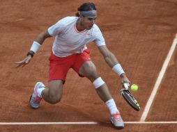 Rafael tiene que pasar casi tres horas para poder vencer a su rival. AP /