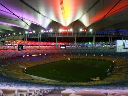 Así se verá el Maracaná en la final del certamen el próximo 30 de junio. EFE /
