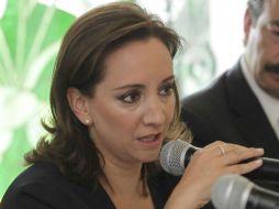 Claudia Ruiz Massieu indicó que el Tianguis Turístico regresó a este destino por instrucciones de Peña Nieto. ARCHIVO /