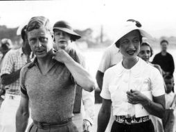 En 1972 muere en París, Eduardo VIII, quien abdica su puesto al trono de Inglaterra para casarse con Wallis Warfield Simpson. ARCHIVO /