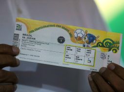 Los boletos de la Confederaciones fueron presentados y compartiran algunas características con los del Mundial. EFE /