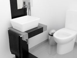 Con una poca de imaginación, el baño puede ser un sitio muy agradable en el hogar. ESPECIAL /