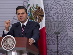 El Presidente Enrique Peña Nieto informó al Congfreso que viajará a Guatemala. ARCHIVO /