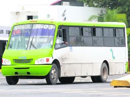 La ruta 03 de Foras en Tonalá. Perdió sus permisos en 2010; hoy opera tras un fallo del TAE. EL INFORMADOR /