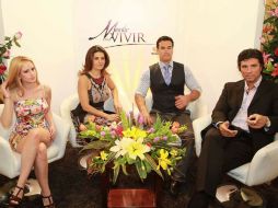 El elenco se siente complacido con la historia y sus personajes. ARCHIVO /