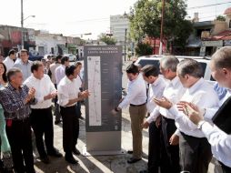 El gobernador Aristóteles Sandoval, durante el anuncio de este proyecto.  /