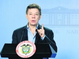 Juan Manuel Santos. El presidente colombiano dijo que la invitación es  un reconocimiento a los logros del Gobierno y del país. EFE /