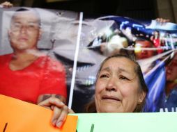 El bloqueo se realiza en el centro del Distrito Federal, en el cruce de Jesús Carranza y el Eje 1. ARCHIVO /