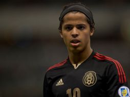 El jugador mexicano Giovani Dos Santos sigue retenido por el RCD Mallorca, aseguran directivos de la FMF. ARCHIVO /
