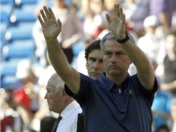 Mourinho desea ''mucha alegría'' a los madridistas. EFE /