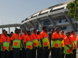 El inmueble recibirá la inauguración de la Copa Confederaciones el próximo 15 de junio. AFP /
