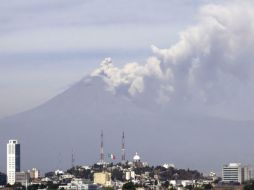 La mayoría de las explosiones fueron de  vapor de agua y gas. ARCHIVO /