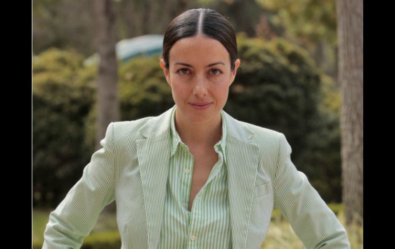 Cecilia Suárez se encuentra leyendo dos guiones para películas mexicanas. ARCHIVO /