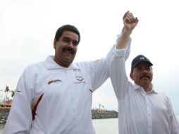 Maduro hablará con Ortega sobre la VIII Cumbre de Jefes de Estado de Petrocaribe que se realizará en Managua. EFE /