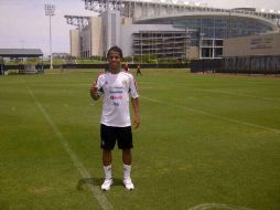 Dos Santos ya trabajo con el equipo mexicano en Houston. ESPECIAL /