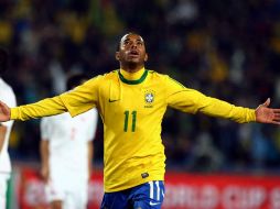 ''Es mi objetivo principal'', asegura Robinho acerca de ir al Mundial. MEXSPORT /