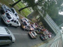 La entrada de Colomos II ya volvió a la normalidad.  /