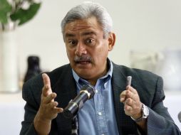 Cárdenas Jiménez expone el monto erogado en el primer trimestre de 2013. ARCHIVO /