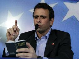 Henrique Capriles solicitó la auditoría tras afirmar que hubo fraude electoral en el país. ARCHIVO /