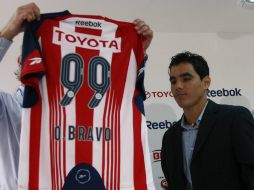 Omar Bravo tuvo un primer regreso a Chivas en agosto del 2009 luego de un fugaz paso por Tigres. MEXSPORT /