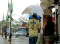 Prevén intensas lluvias en Yucatán y Quintana Roo y moderadas en Campeche. NTX /