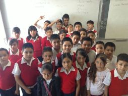 Niños de la escuela urbana 56 expresan su punto de vista en en temas como música, deportes o sociedad.  /