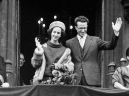 La reina Fabiola, junto su fallecido esposo el Rey Balduino. ARCHIVO /