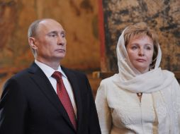Vladímir Putin y su esposa Ludmila han anunciado el fin de su matrimonio. AFP /