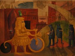 La muestra El dibbuk de Leonora Carrington estará abierta al público del 6 al 16 de junio. ARCHIVO /