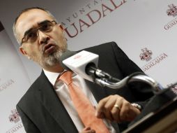 Salvador Caro critica lo dicho por el alcalde tapatío Ramiro Hernández pues considera que eso es vender el patrimonio de Guadalajara. ARCHIVO /