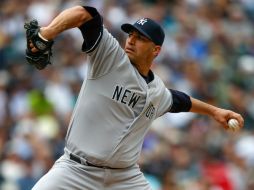 Para Pettitte, es la victoria número 213 como jugador de los Yanquis. AFP /