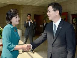 Ministros de Unificación de ambas Coreas llegan a acuerdos para su próxima reunión en Seúl. EFE /